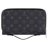 Sold at Auction: A Louis Vuitton Zippy XL Gents Wallet. Monogram grey  exterior. Large middle zipped compartment. Plenty of card and open spaced  interior compartments. 22 x 14cm. In excellent condition but