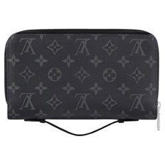 Louis Vuitton Monogram Éclipse canvas Zippy XL Wallet