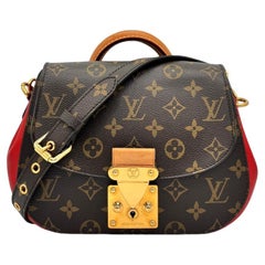 Used Louis Vuitton Monogram Eden MM Rouge Crossbody Bag
