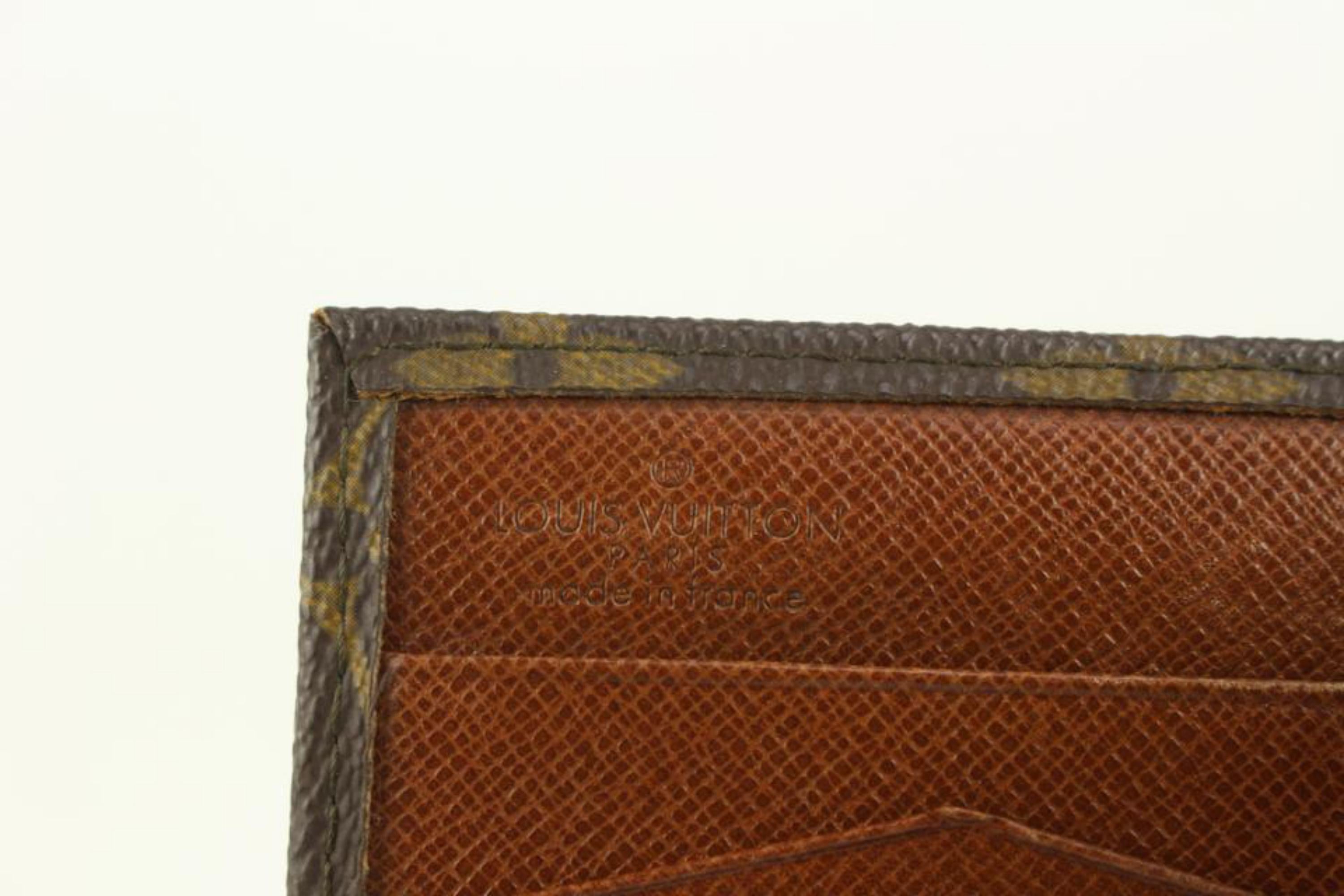 Women's Louis Vuitton Monogram Elise Compact Wallet 0LV118 For Sale