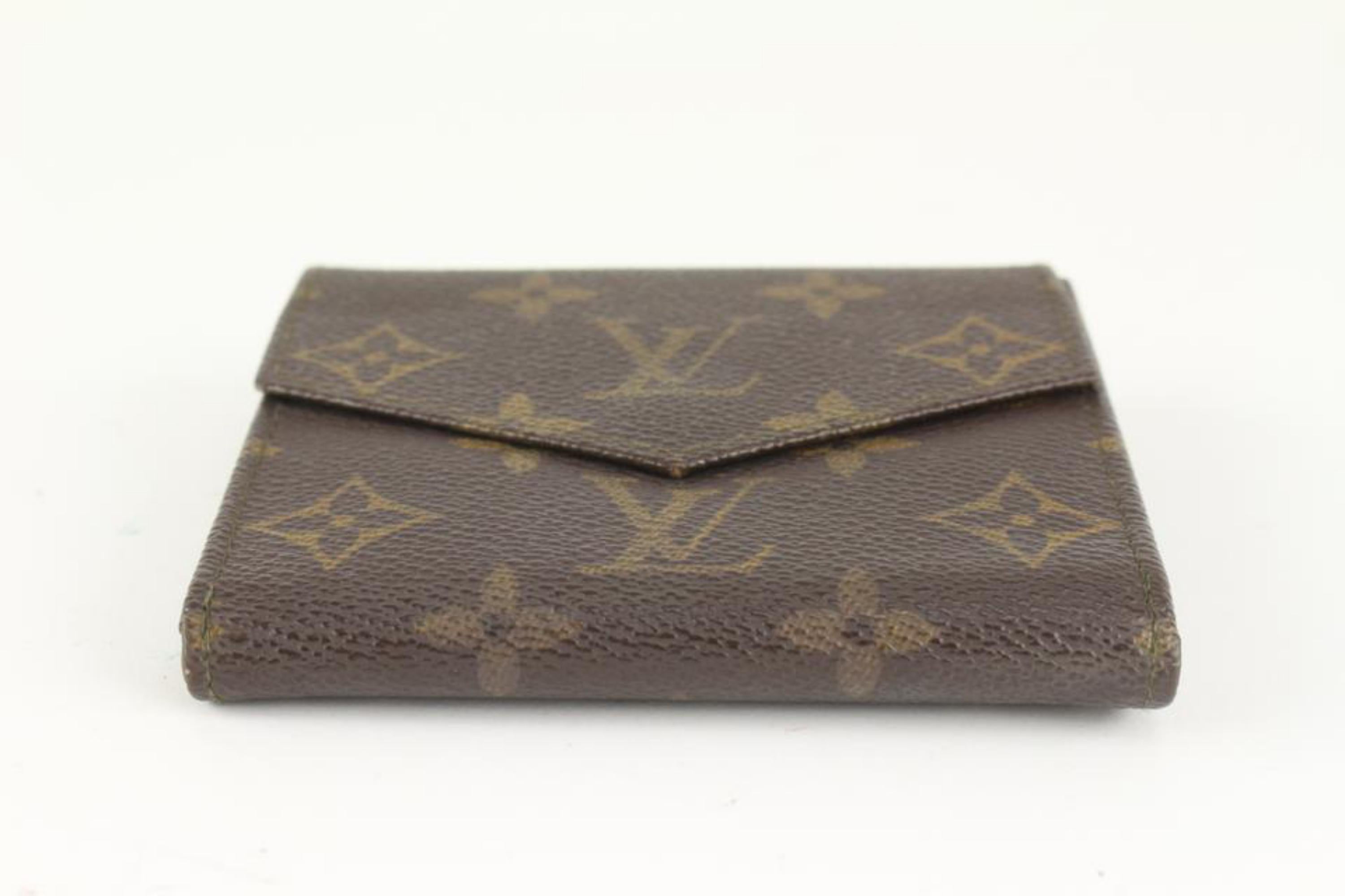 Louis Vuitton Monogram Elise Compact Wallet 1217lv21 5