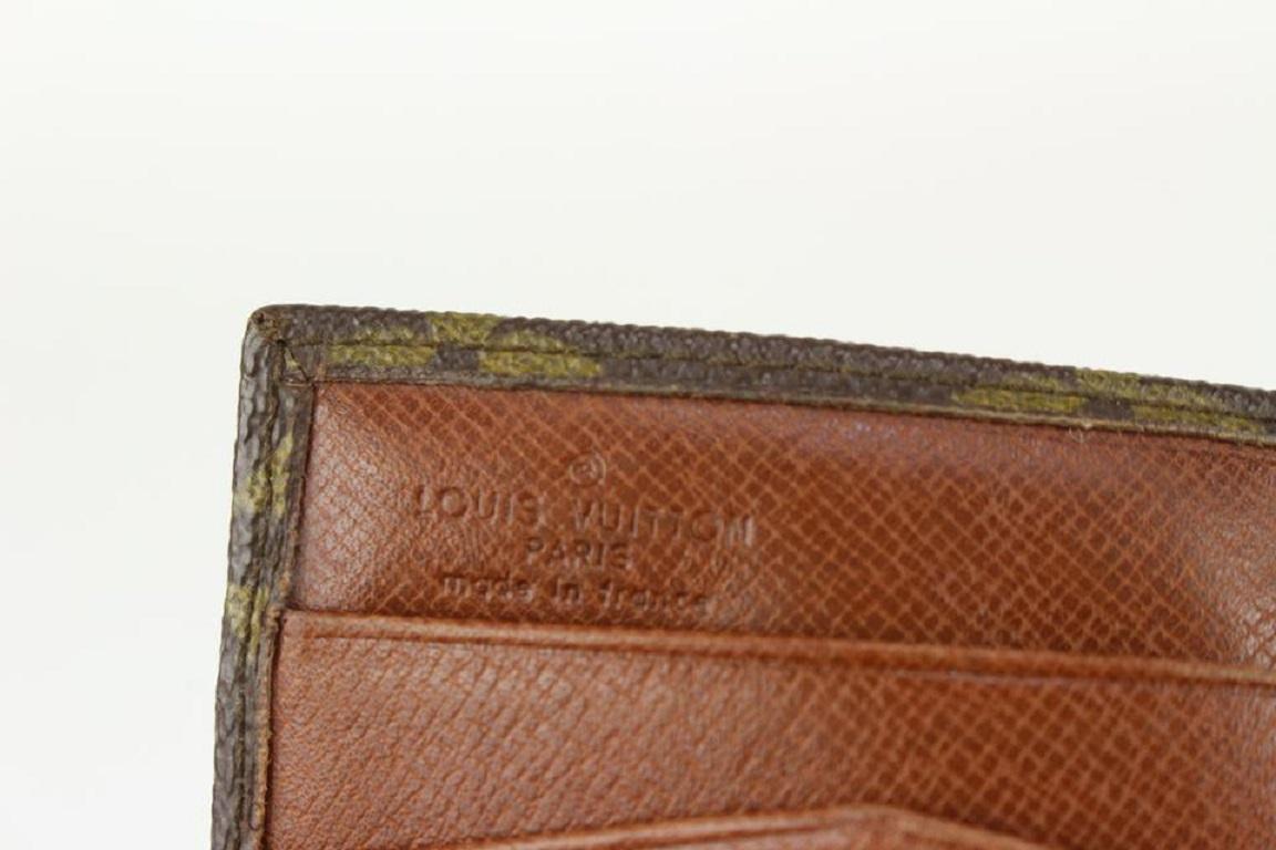 Brown Louis Vuitton Monogram Elise Compact Wallet 191lvs712