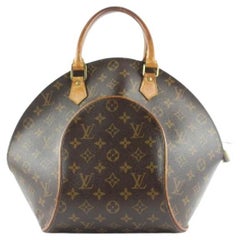 Vintage Louis Vuitton  Monogram Ellipse MM Bowler Bag Clam Seashell Octagon 551lvs310
