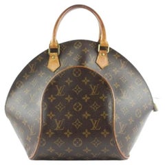 Louis Vuitton  Monogramm Ellipse MM Bowler Tasche Muschel Octagon 551 Einlegeböden310