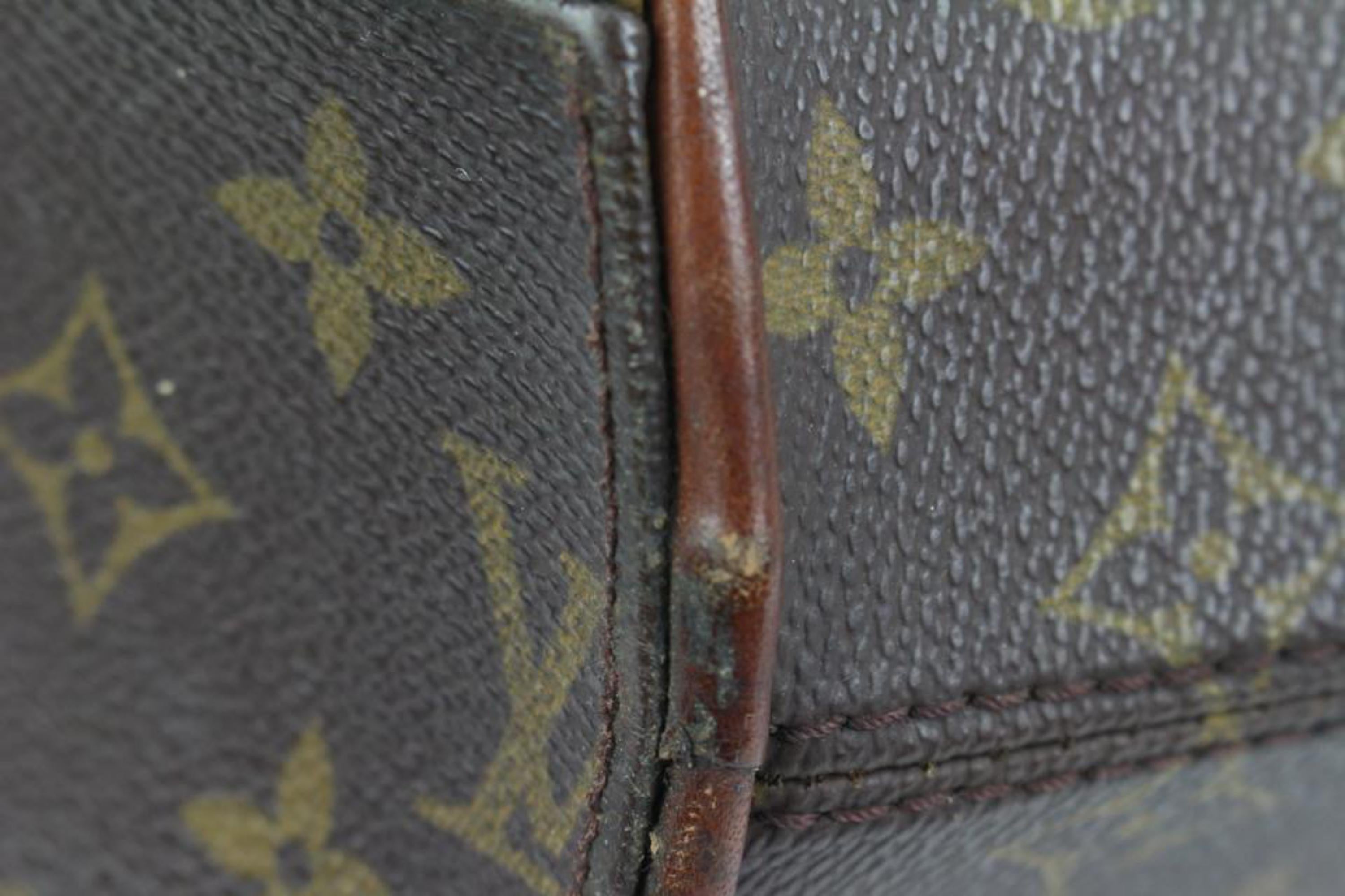 Louis Vuitton Monogram Ellipse MM Seashell Bowler Bag 94lk328s For Sale 2