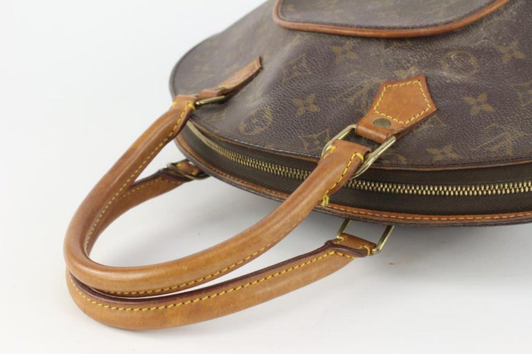 Louis Vuitton Discontinued Monogram Ellipse MM Shell Bowler Bag Leather  ref.455206 - Joli Closet