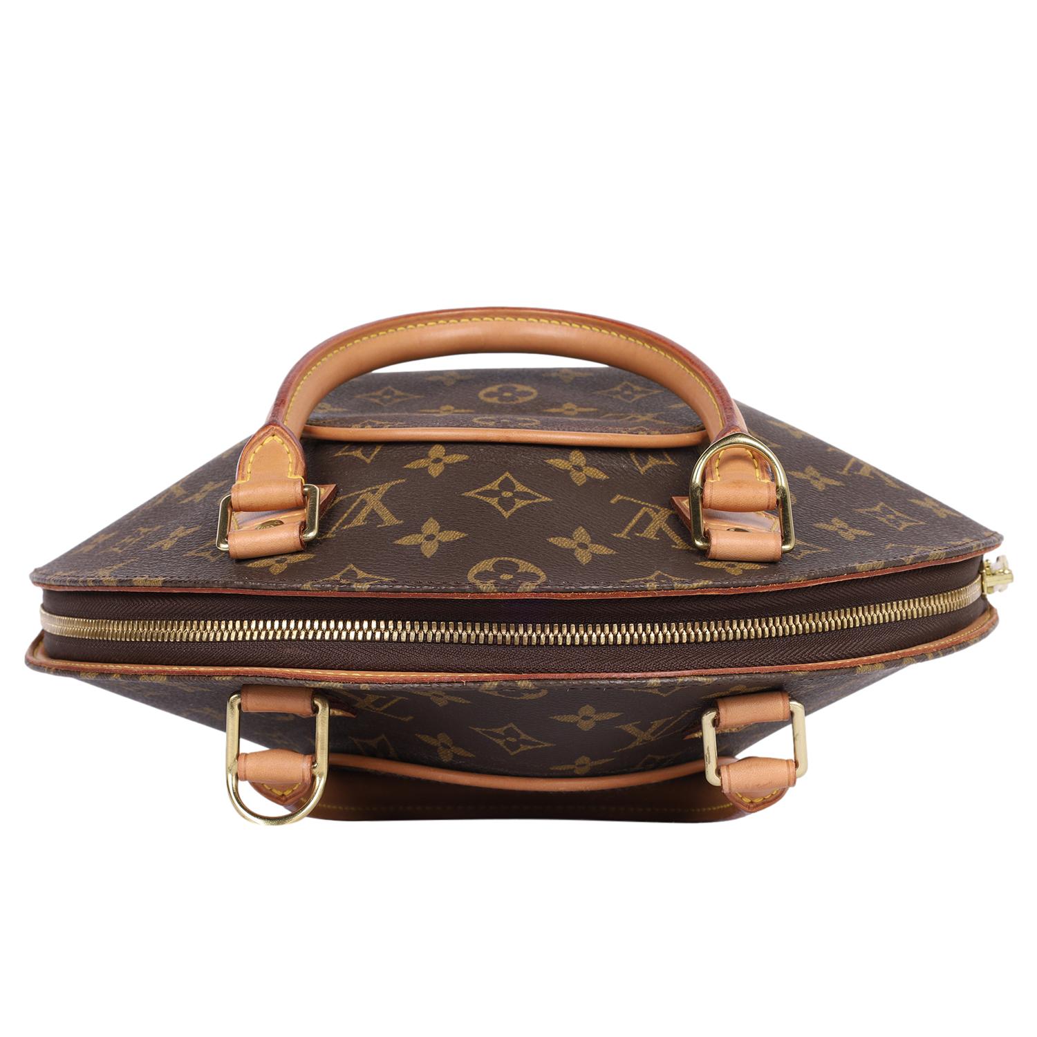 LOUIS VUITTON Borsa Monogram Ellipse PM Marrone in vendita 6