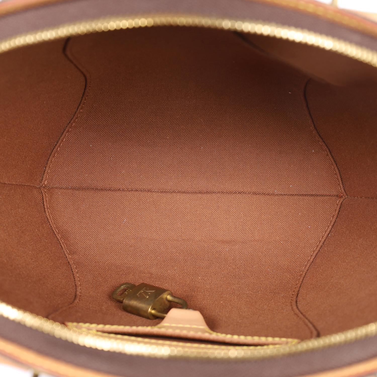 LOUIS VUITTON Borsa Monogram Ellipse PM Marrone in vendita 8