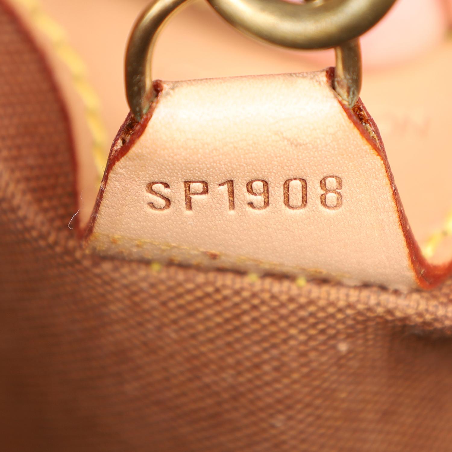LOUIS VUITTON Borsa Monogram Ellipse PM Marrone in vendita 9