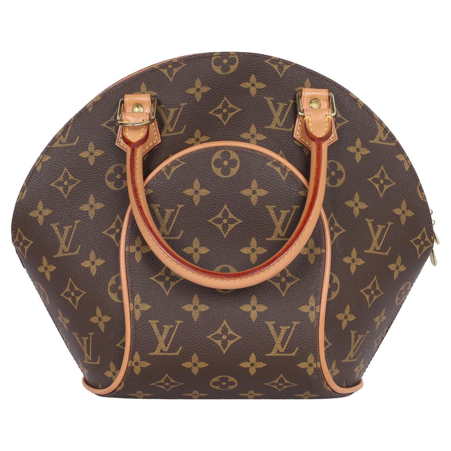 LOUIS VUITTON Borsa Monogram Ellipse PM Marrone in vendita