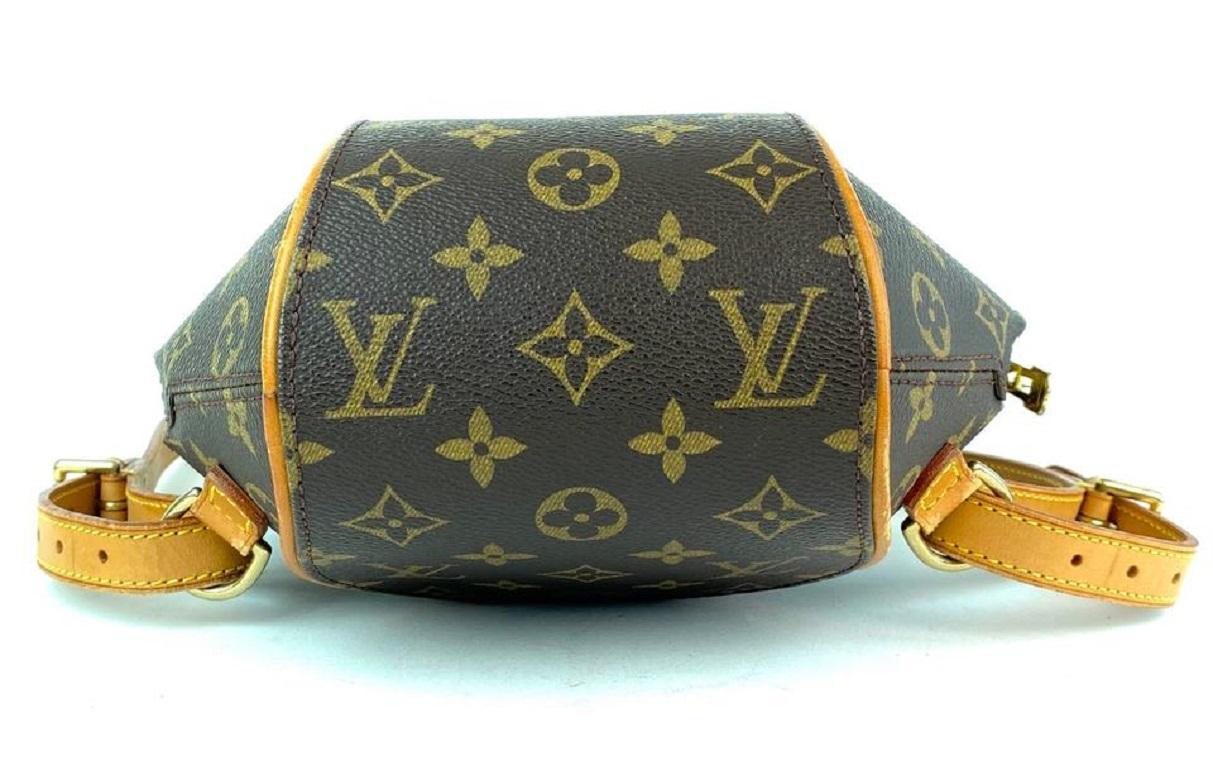 Louis Vuitton Monogram Ellipse Sac a Dos Backpack Bookbag 1LVA93 For Sale 2