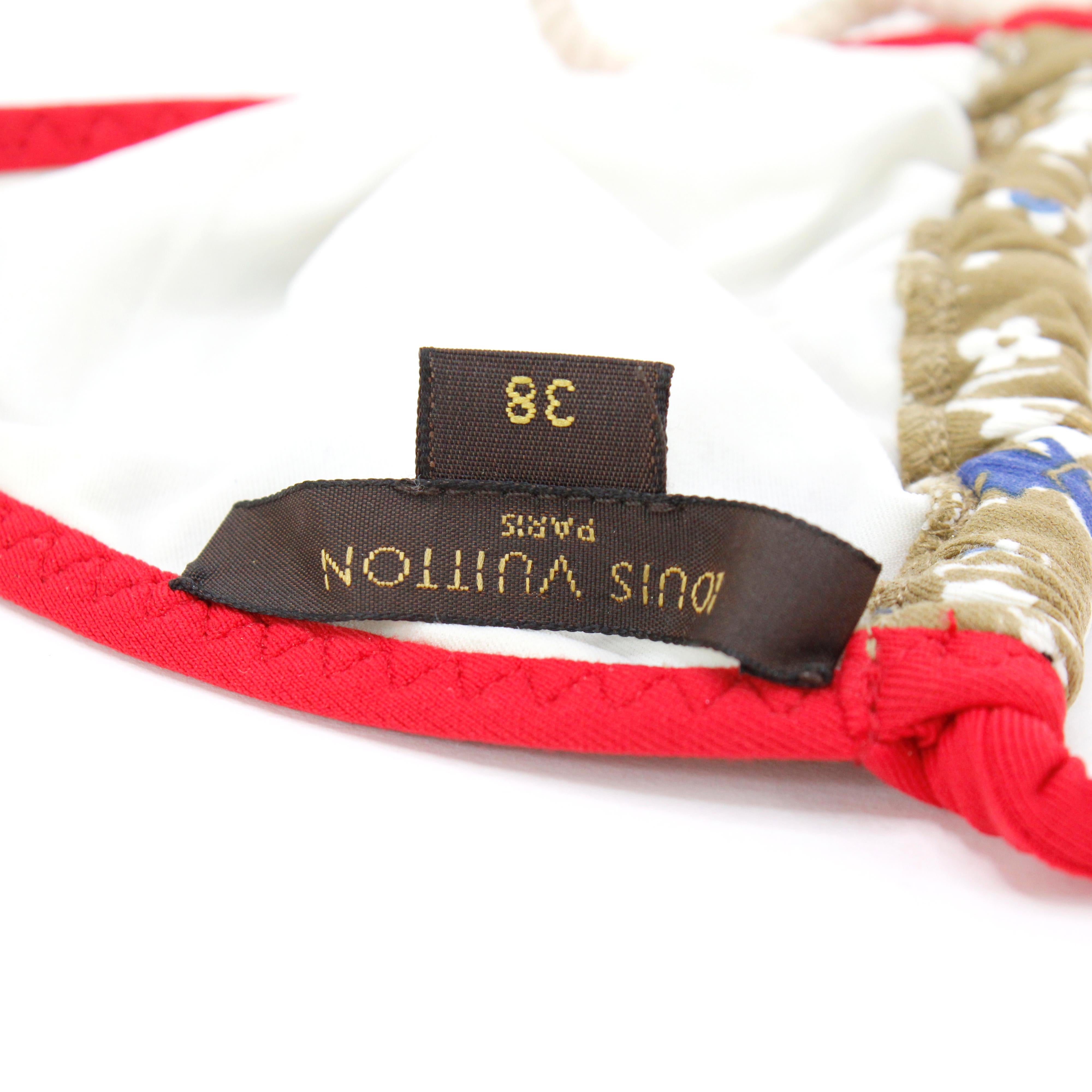 Louis Vuitton Monogram Embellished Bikini In Excellent Condition For Sale In Bressanone, Trentino-Alto Adige