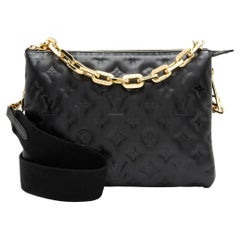 Louis Vuitton Monogram Embossed Lambskin Coussin PM Shoulder Bag