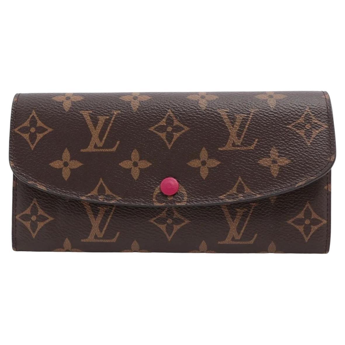 Louis Vuitton Portafoglio Monogram Emilie Fucsia