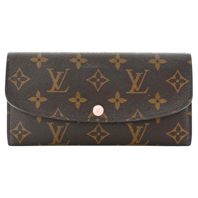 Louis Vuitton Monogram Emilie Portafoglio Rose Ballerine in