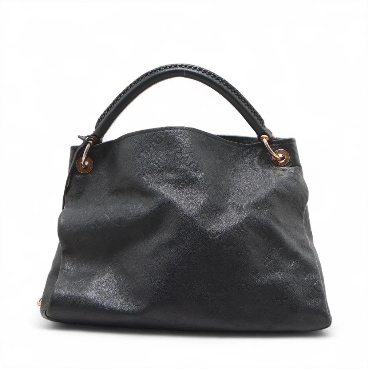 Black Louis Vuitton Monogram Empreinte Artsy MM For Sale