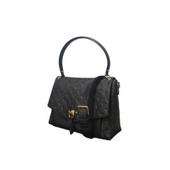 Louis Vuitton Monogram Empreinte Blanche MM Shoulder Bag