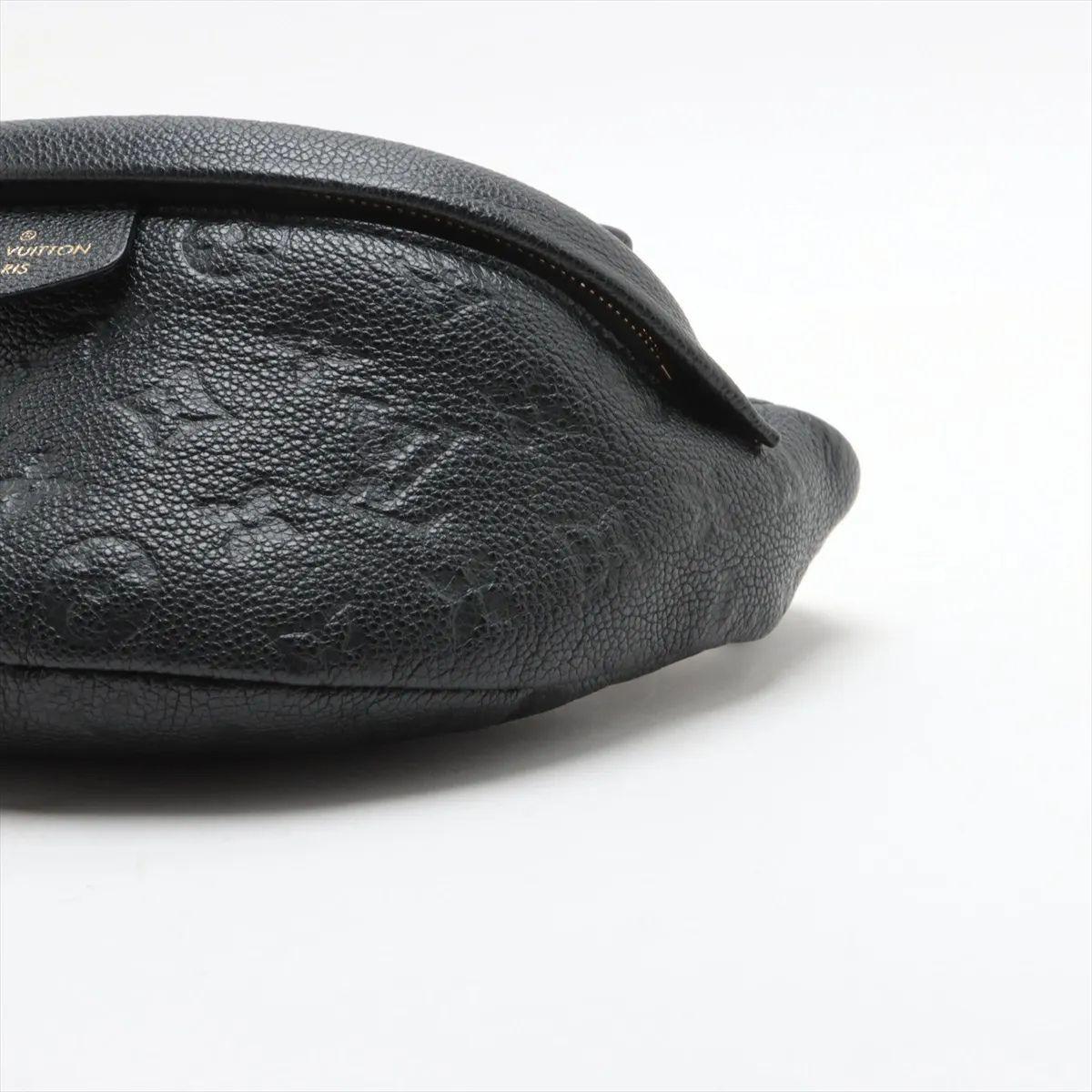 Women's Louis Vuitton Monogram Empreinte Bum Bag Black For Sale