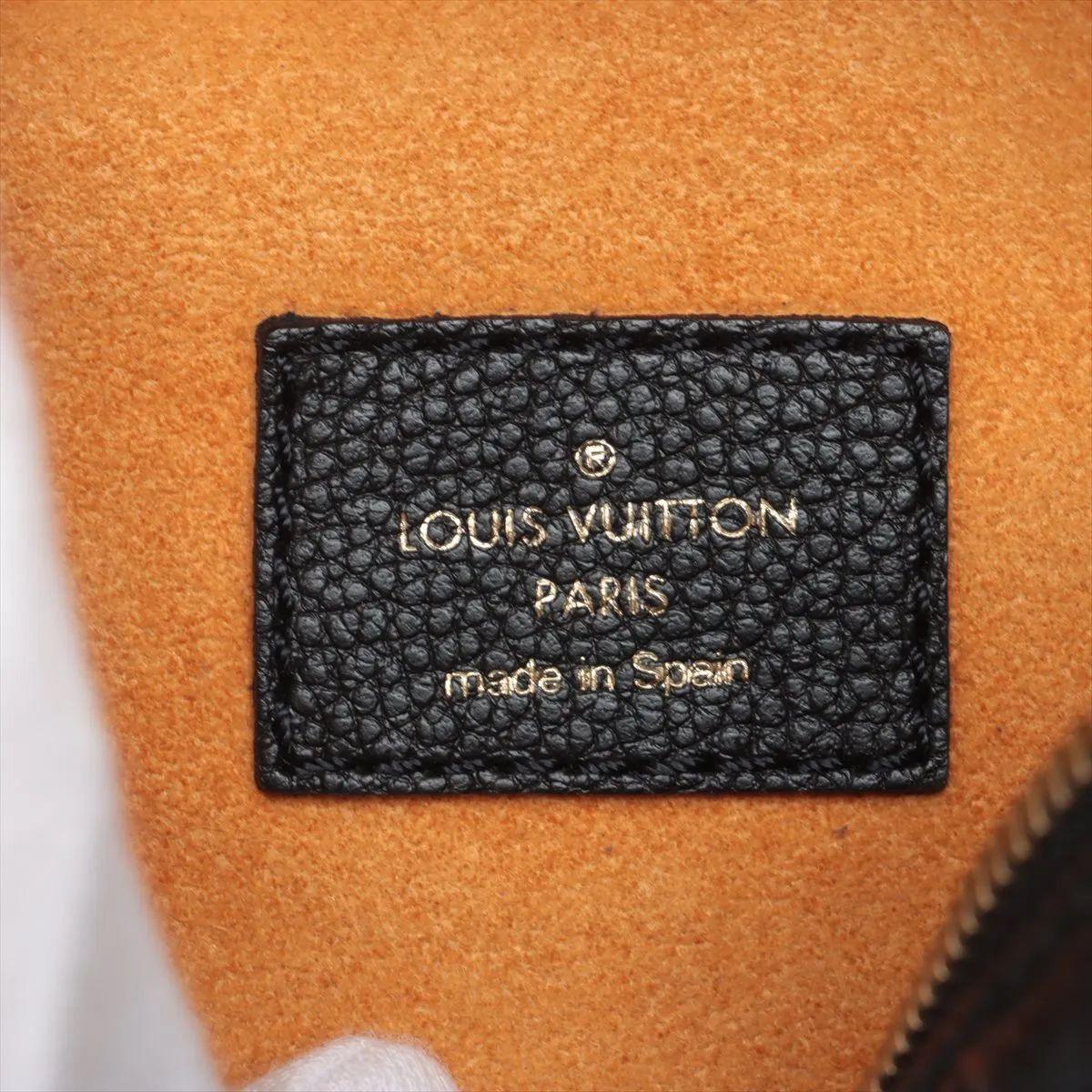 Louis Vuitton Monogram Empreinte Bum Bag Black For Sale 5