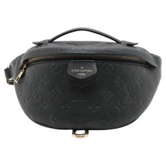 Louis Vuitton Monogram Empreinte Bum Bag Black