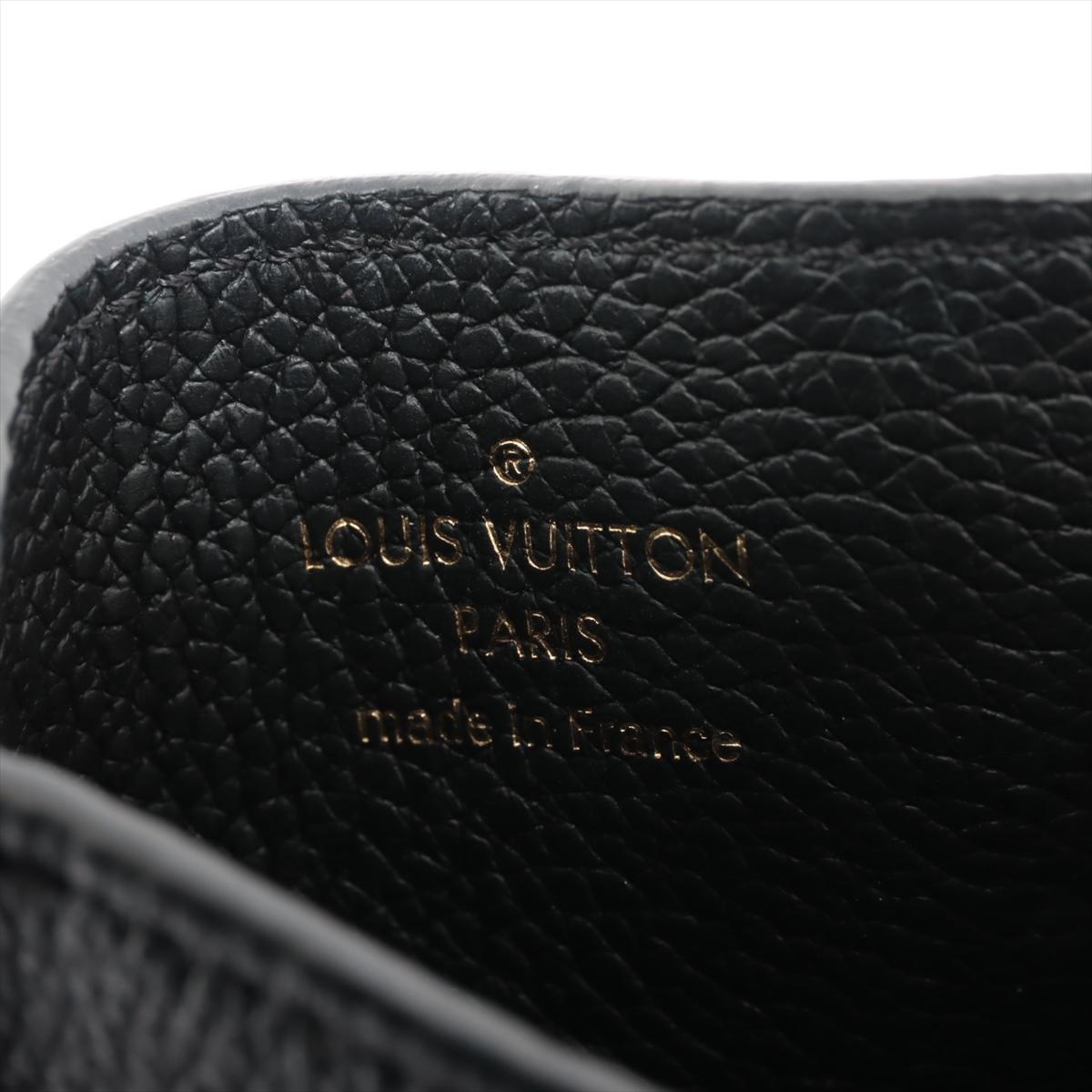 Louis Vuitton Monogram Empreinte Card Case Black 3