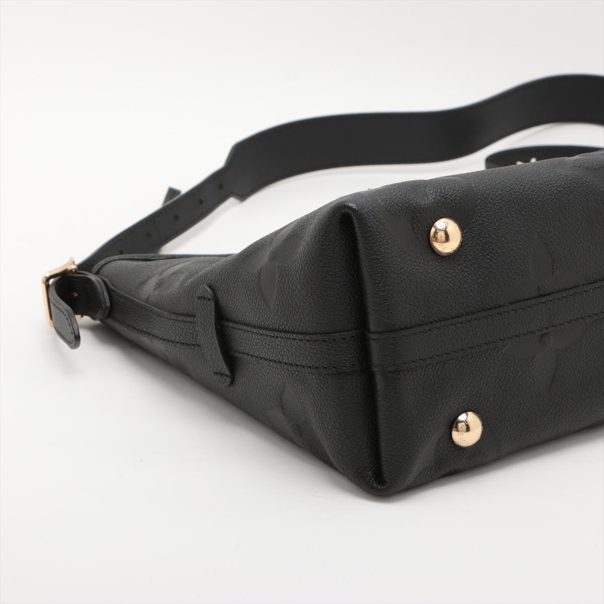 Louis Vuitton Monogram Empreinte CarryAll PM Black For Sale at 1stDibs