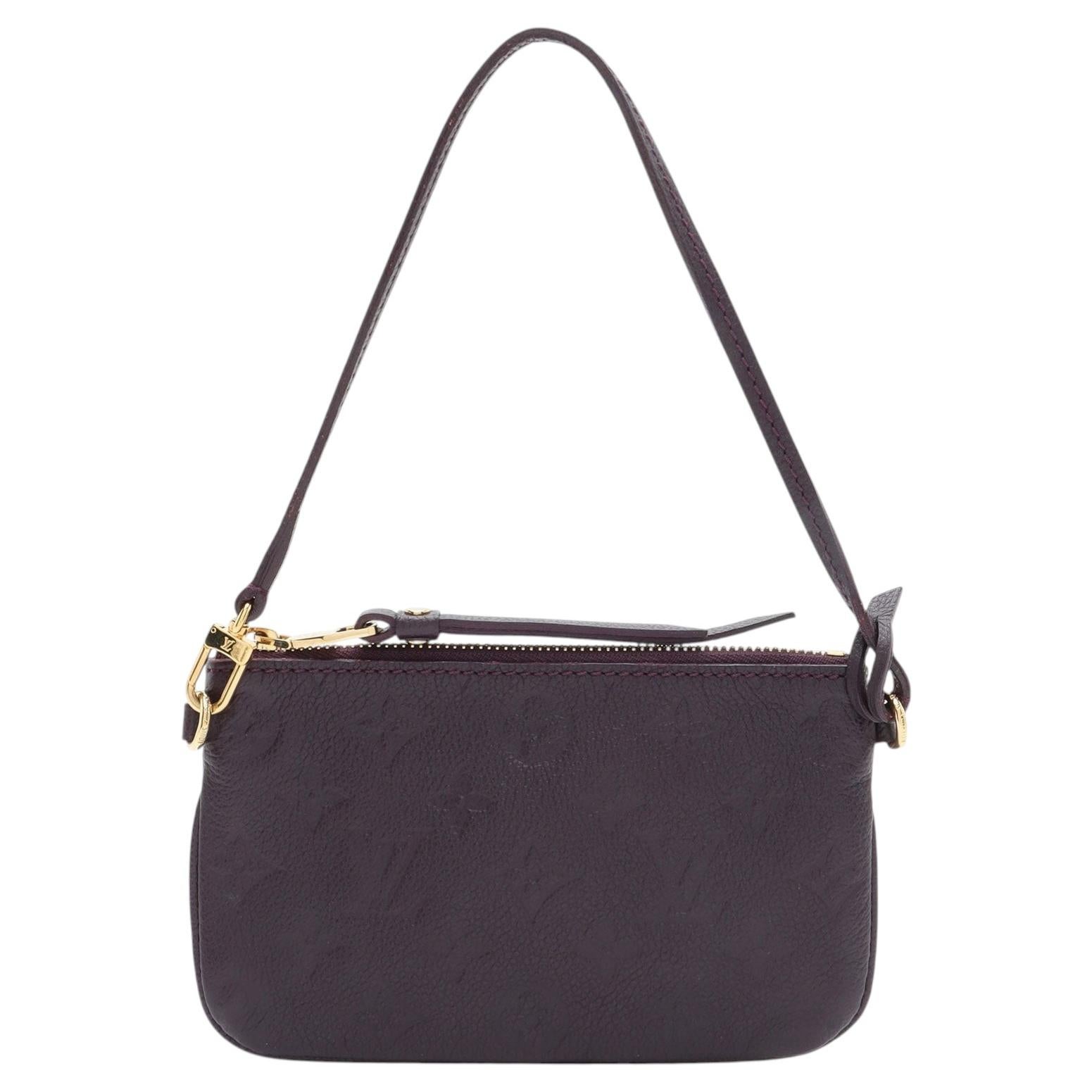 Louis Vuitton Monogram Empreinte Citadine GM Pochette For Sale