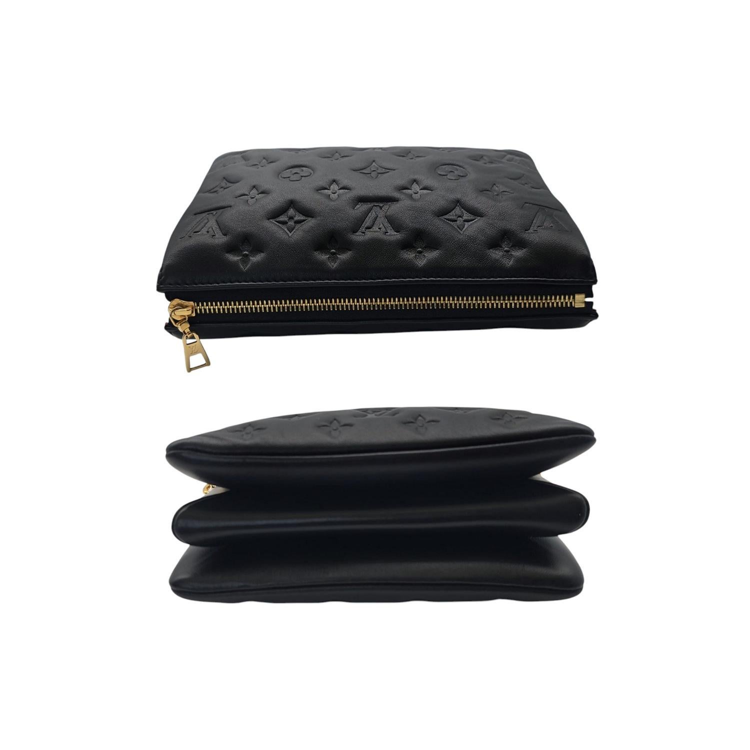 Donna Louis Vuitton Monogram Empreinte Coussin BB in vendita