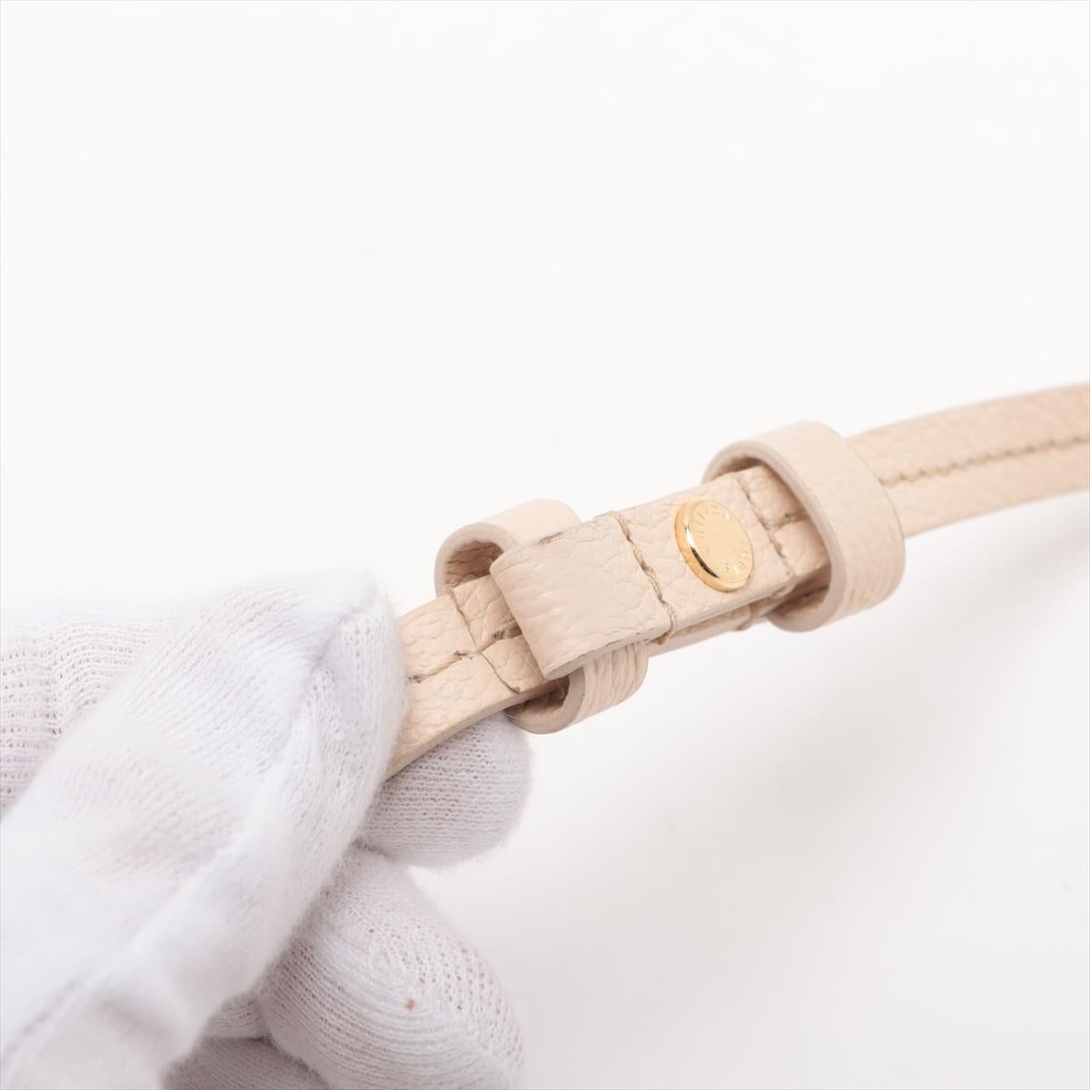 Louis Vuitton Monogram Empreinte Easy Pouch On Strap Creme * PREORDER * 8