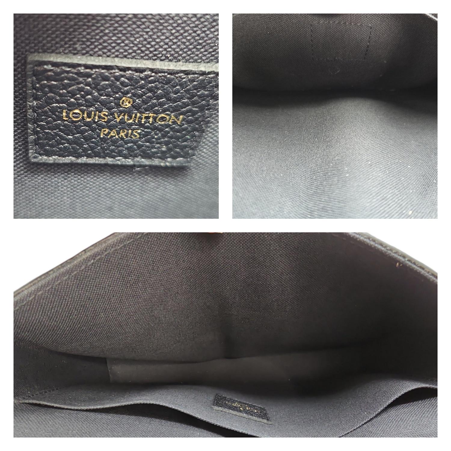 Louis Vuitton Monogram Empreinte Felicie Pochette with Zip Insert 3