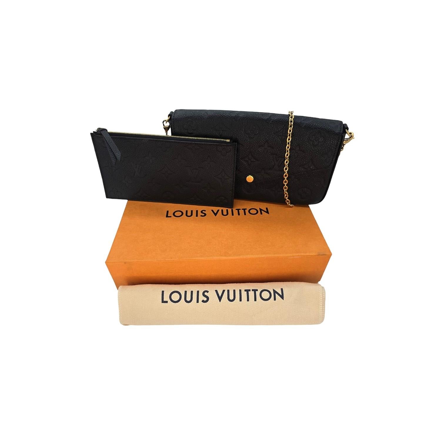 Louis Vuitton Monogram Empreinte Felicie Pochette with Zip Insert 4