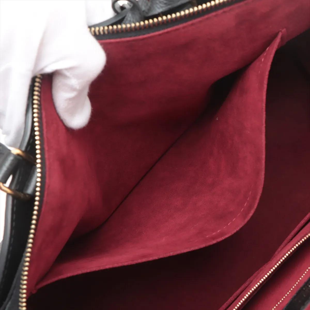 *Louis Vuitton Monogram Empreinte Grand Palais MM Noir 8