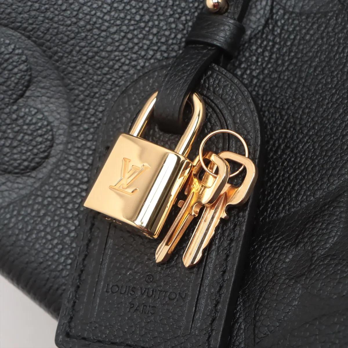 *Louis Vuitton Monogram Empreinte Grand Palais MM Noir 14