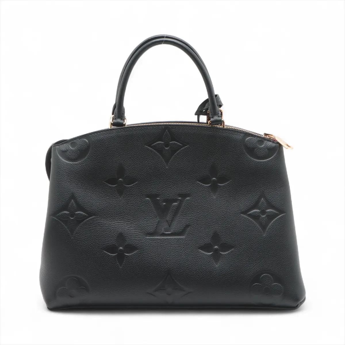 *Louis Vuitton Monogram Empreinte Grand Palais MM Noir Bon état à Indianapolis, IN