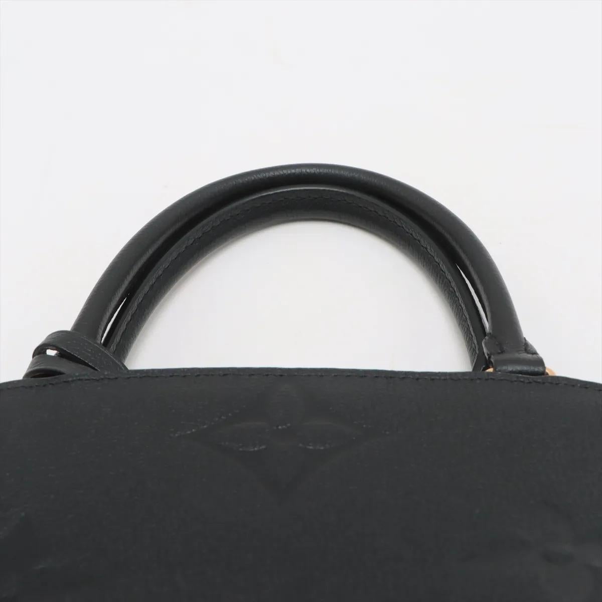 *Louis Vuitton Monogram Empreinte Grand Palais MM Noir 3