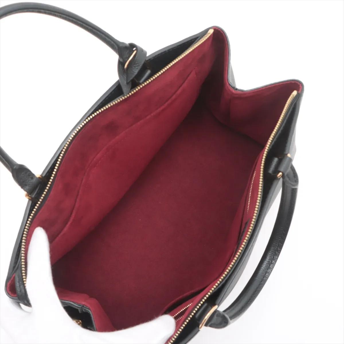 *Louis Vuitton Monogram Empreinte Grand Palais MM Noir 5