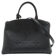 *Louis Vuitton Monogram Empreinte Grand Palais MM Black