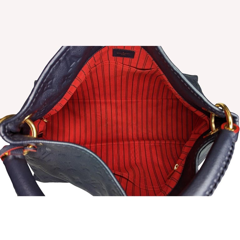 Louis Vuitton Black Purse Red Interior Louis Vuitton OnTheGo Red