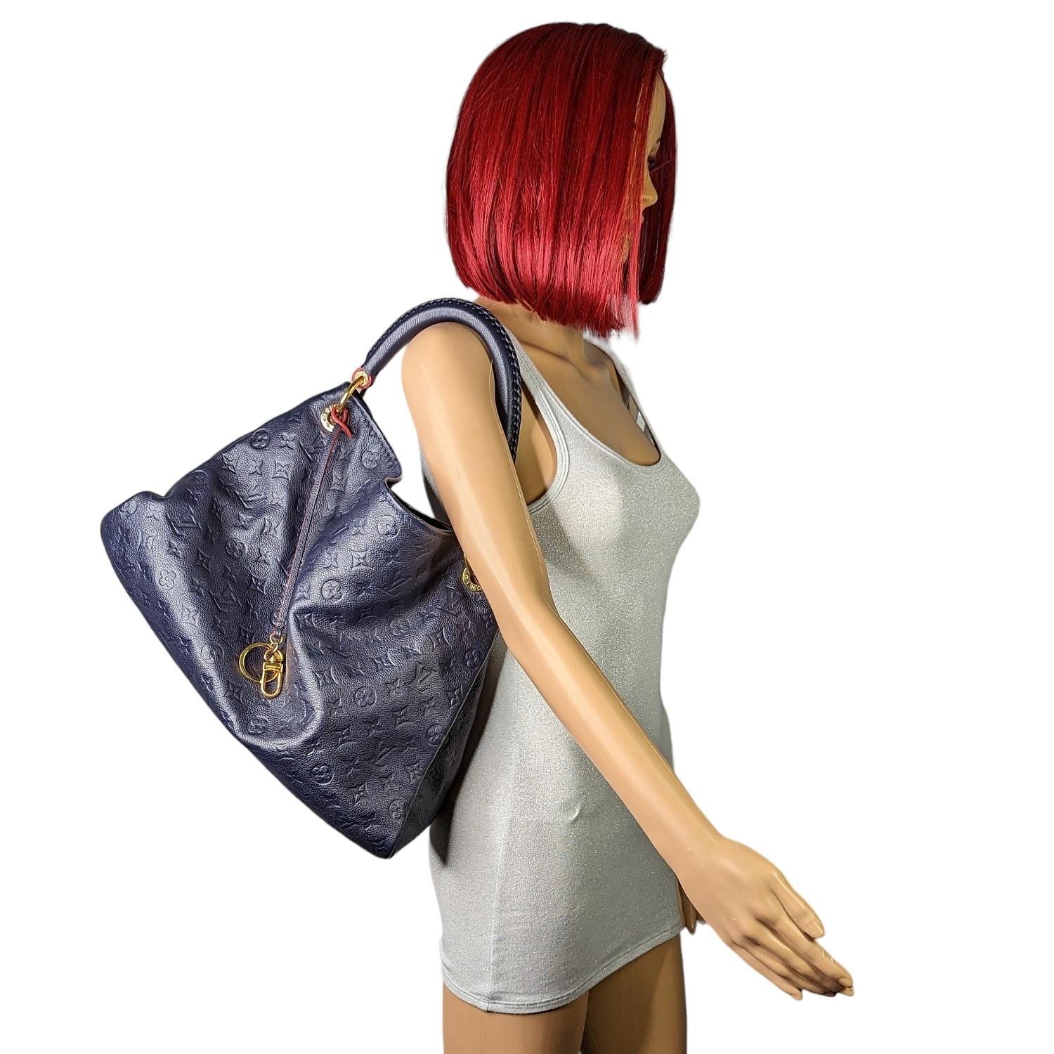 Louis Vuitton Monogram Empreinte Leather Artsy Hobo 2