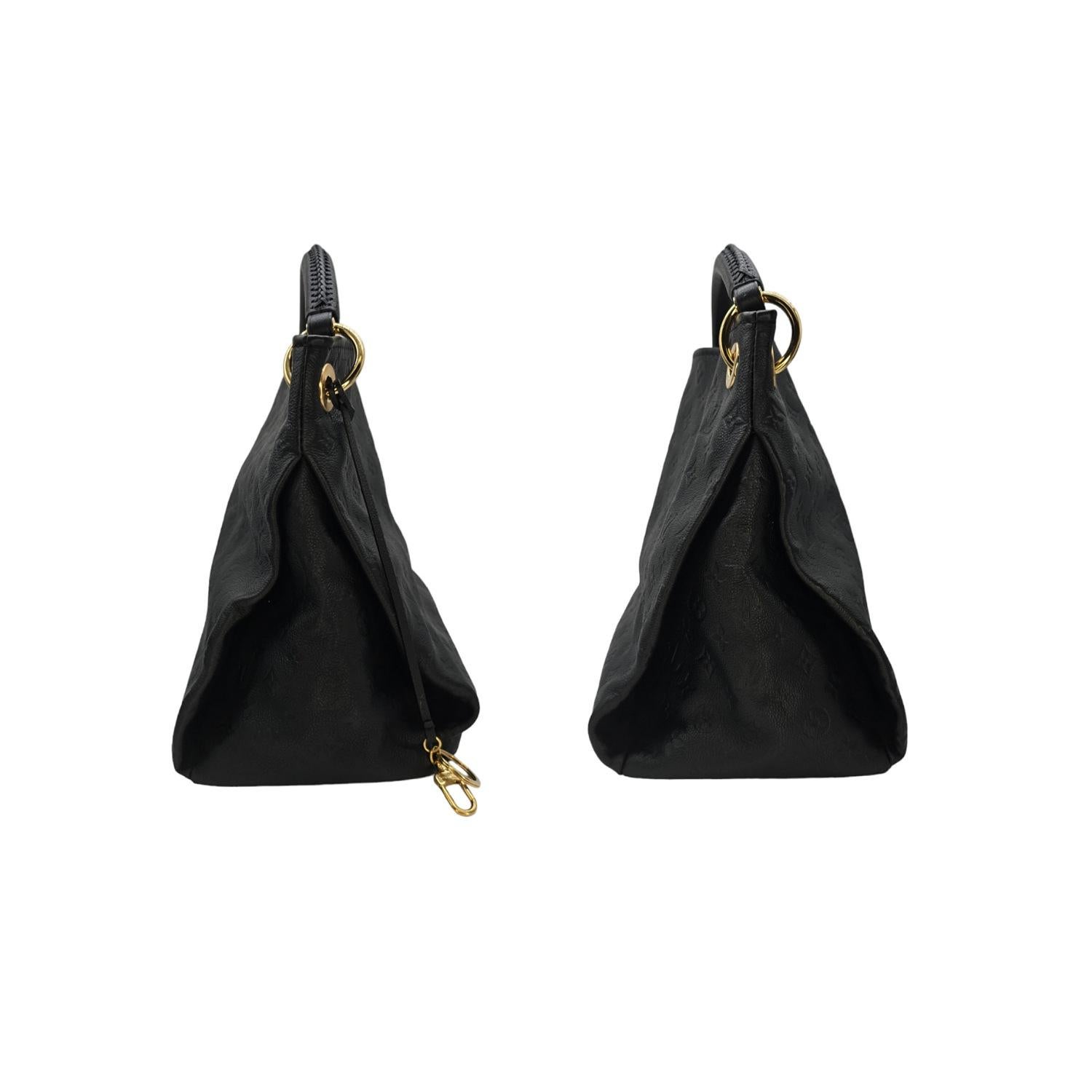  Louis Vuitton Monogramme Empreinte Cuir Artsy MM Hobo Pour femmes 
