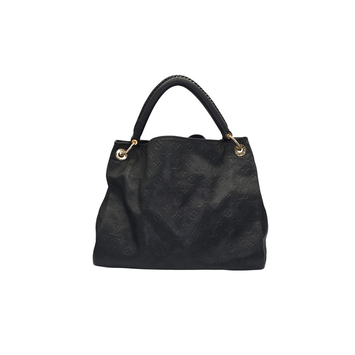 Louis Vuitton Monogram Empreinte Leather Artsy MM Hobo In Good Condition For Sale In Scottsdale, AZ
