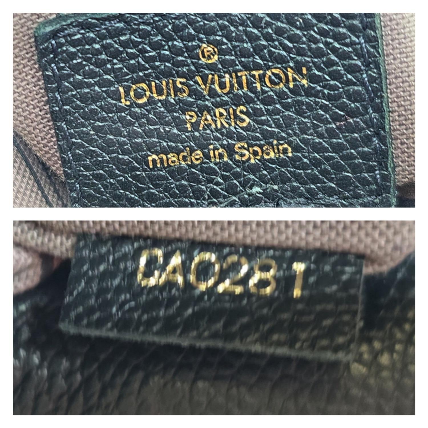 Louis Vuitton Monogram Empreinte Leather Artsy MM Hobo For Sale 4
