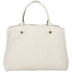 Louis Vuitton Monogram Empreinte Leather MM Montaigne Handbag