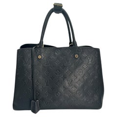 Louis Vuitton Monogram Empreinte Leather Montaigne MM Handbag