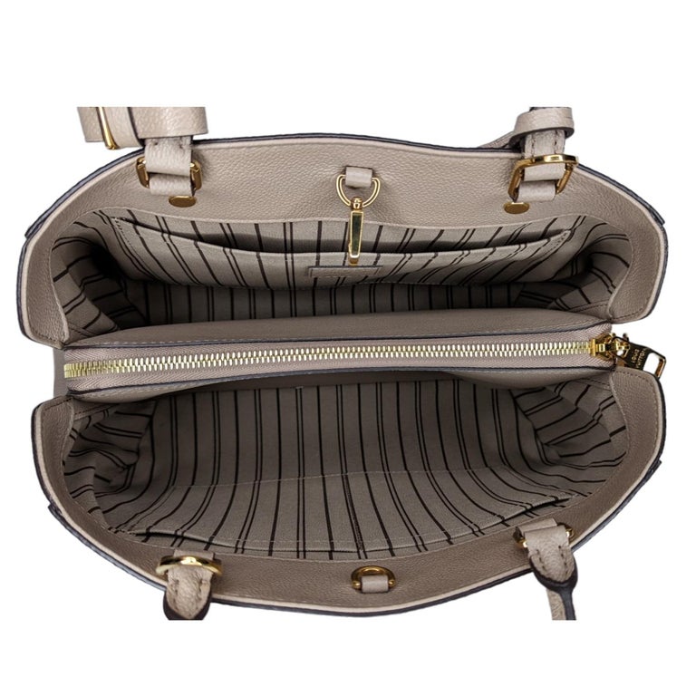Louis Vuitton Montaigne Handbag Monogram Empreinte Leather MM at 1stDibs