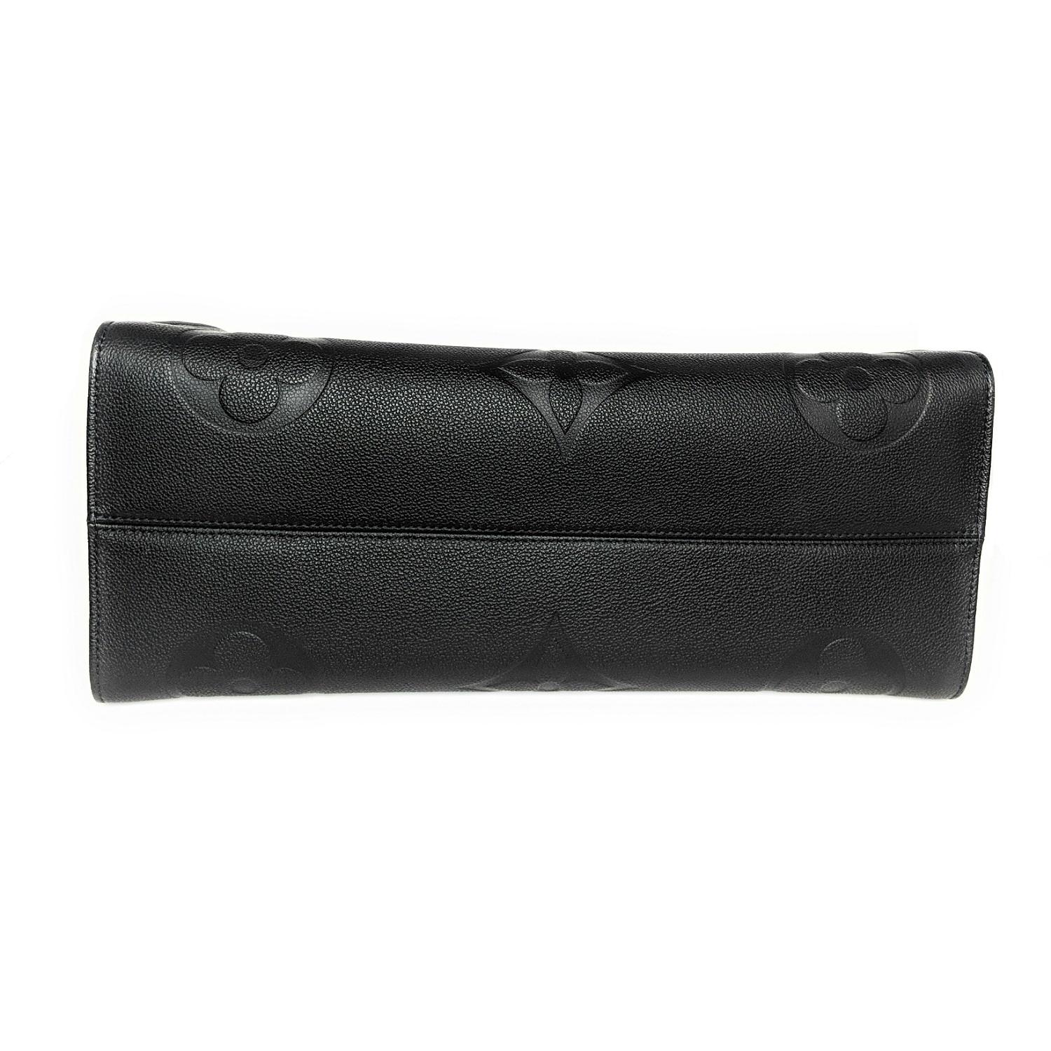 Black Louis Vuitton Monogram Empreinte Leather Onthego GM Tote