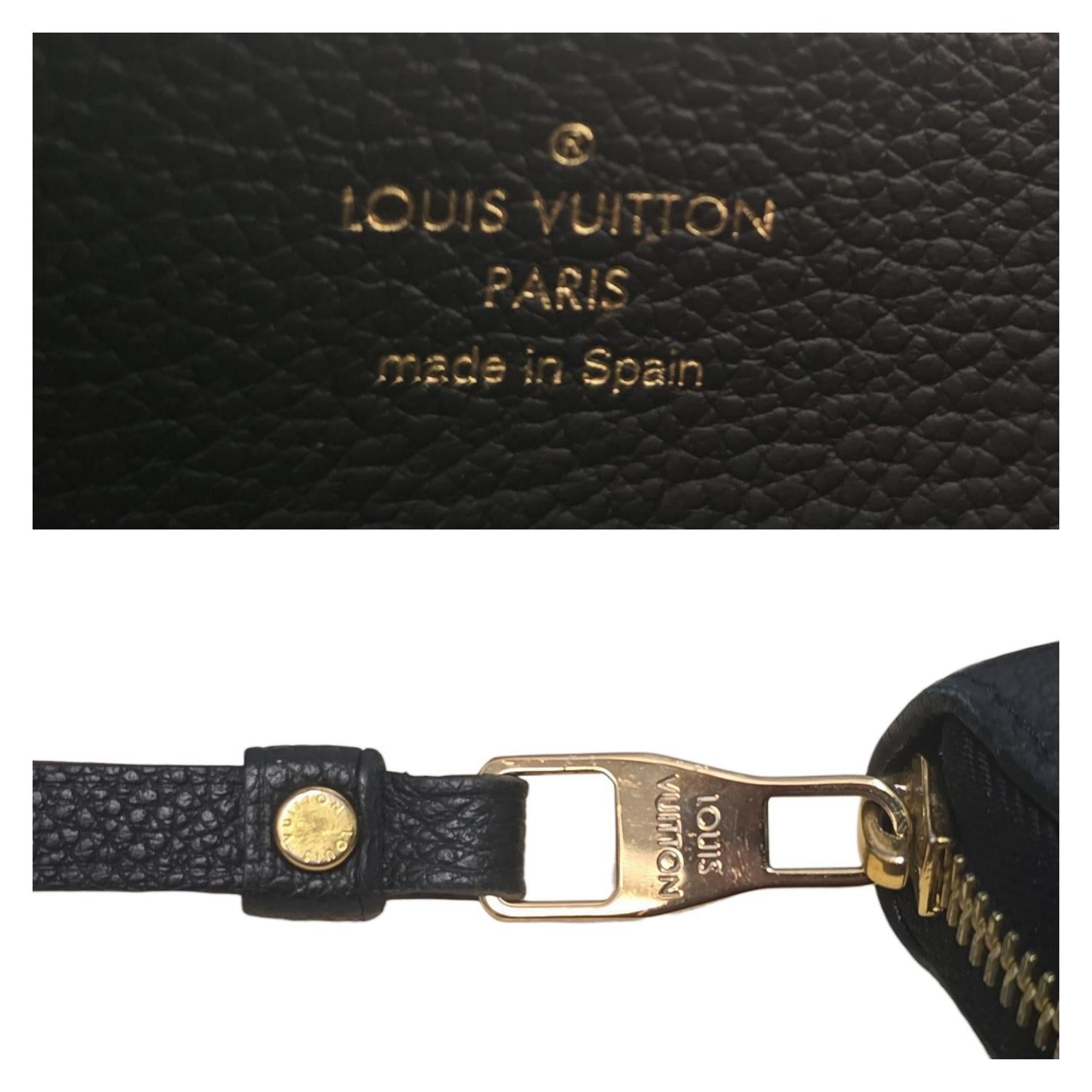 Portafoglio Louis Vuitton Monogram Empreinte in pelle Zippy in vendita 5