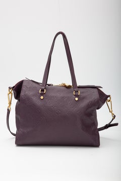 Louis Vuitton Monogram Empreinte Lumineuse Gm Tote Bag (2011) Purple