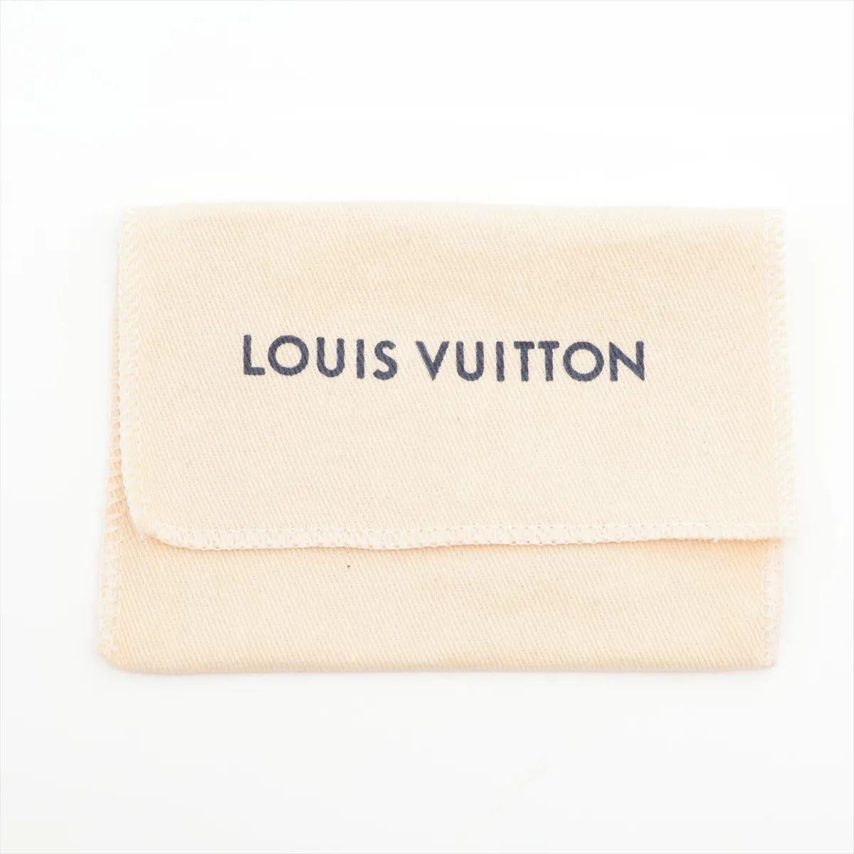 Louis Vuitton Monogram Empreinte LV Portacarte con Charms in vendita 5