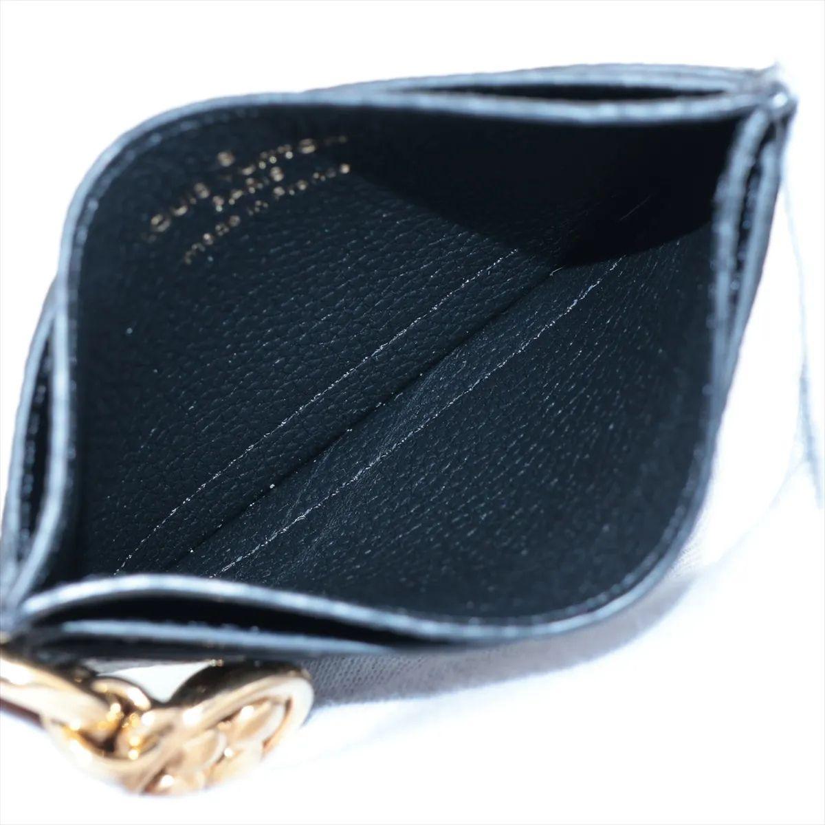 Louis Vuitton Monogram Empreinte LV Portacarte con Charms in vendita 1